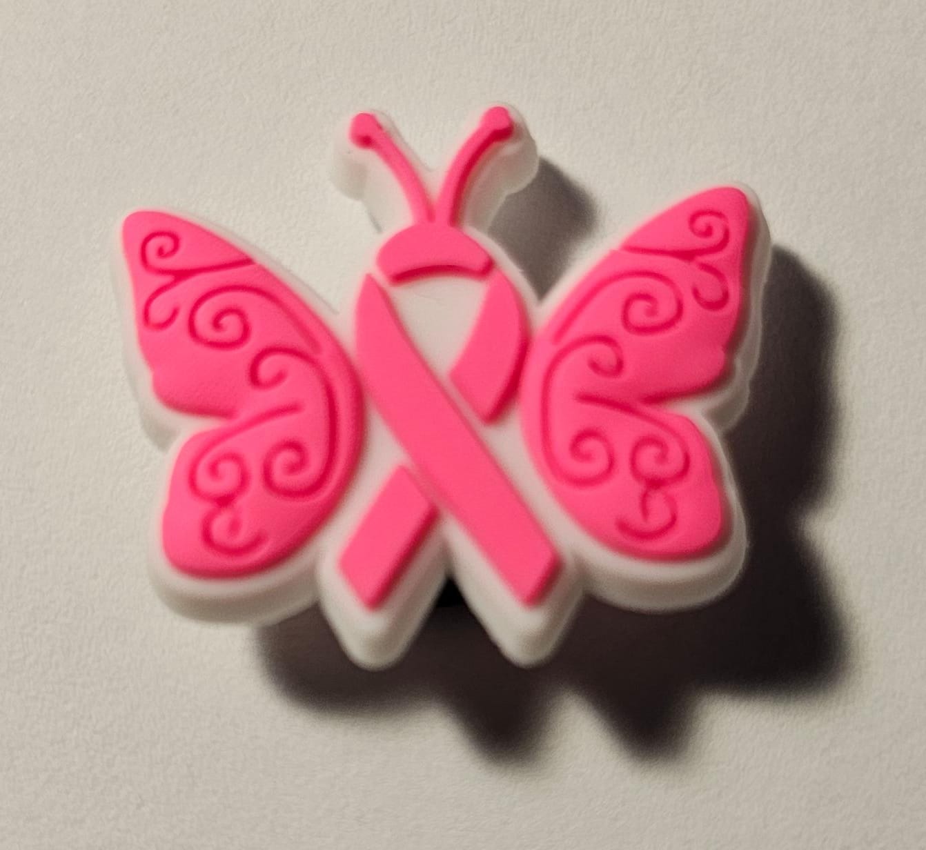 Breast Cancer Shoe Charms