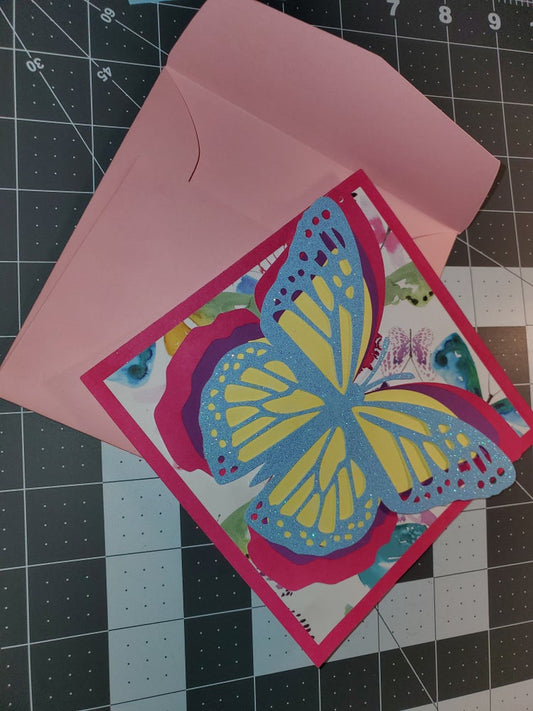 Butterfly Dimension Card