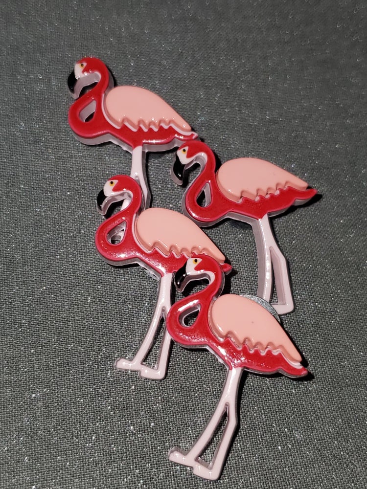 Flamingo Charms Shoe Charm