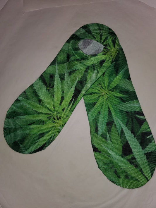 Ganja No Show Socks