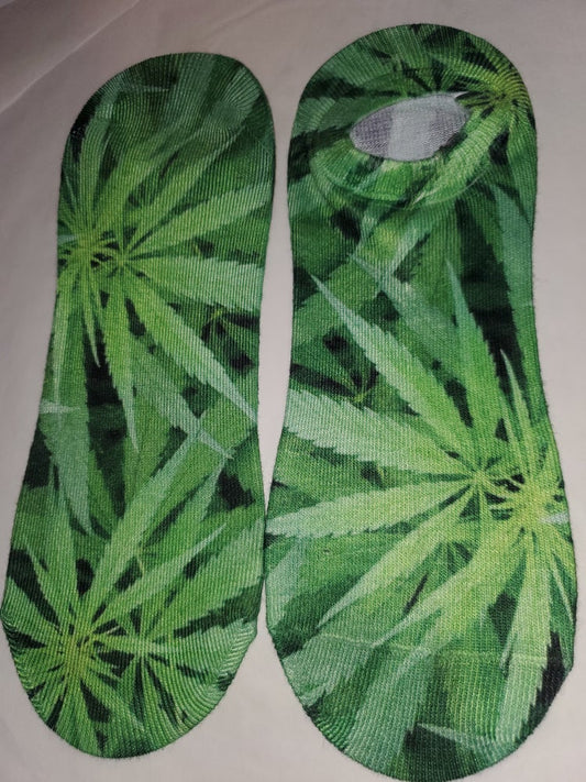 Ganja No Show Socks