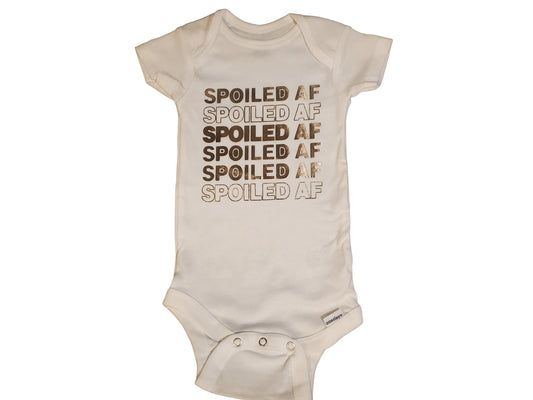 Spoiled AF Baby Onsie