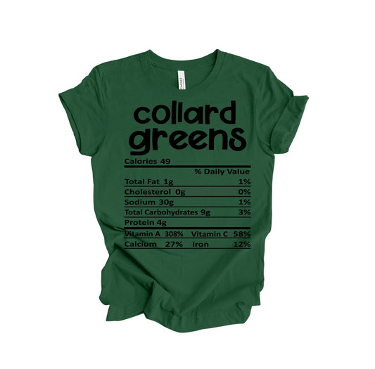 Collard Greens Nutritional Facts
