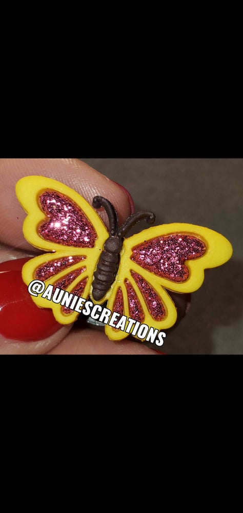 Butterfly Shoe Charms