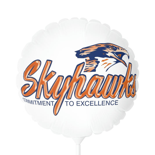 Sky Hawks Balloon (Round and Heart-shaped), 11"