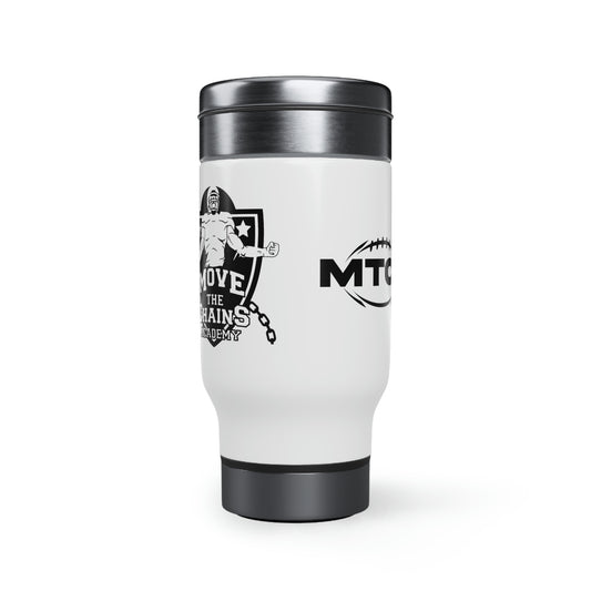 MTCA Stainless Steel Travel Mug with Handle, 14oz