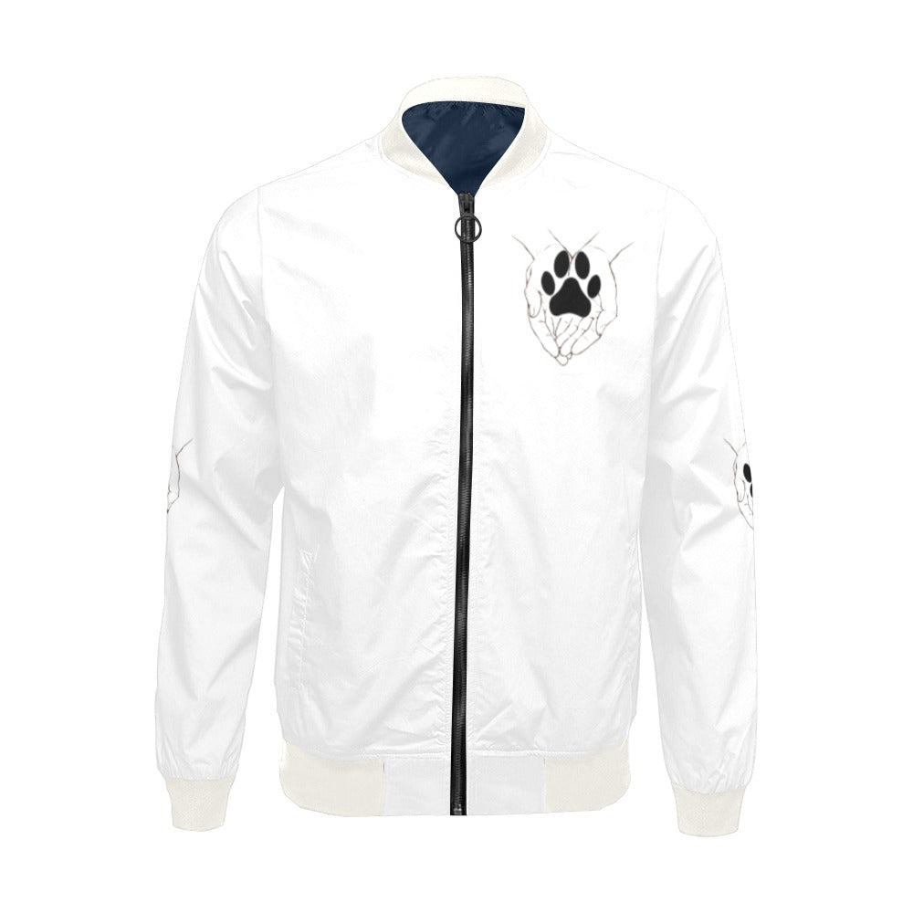 DSU PreVet Club Bomber Jacket for Men White