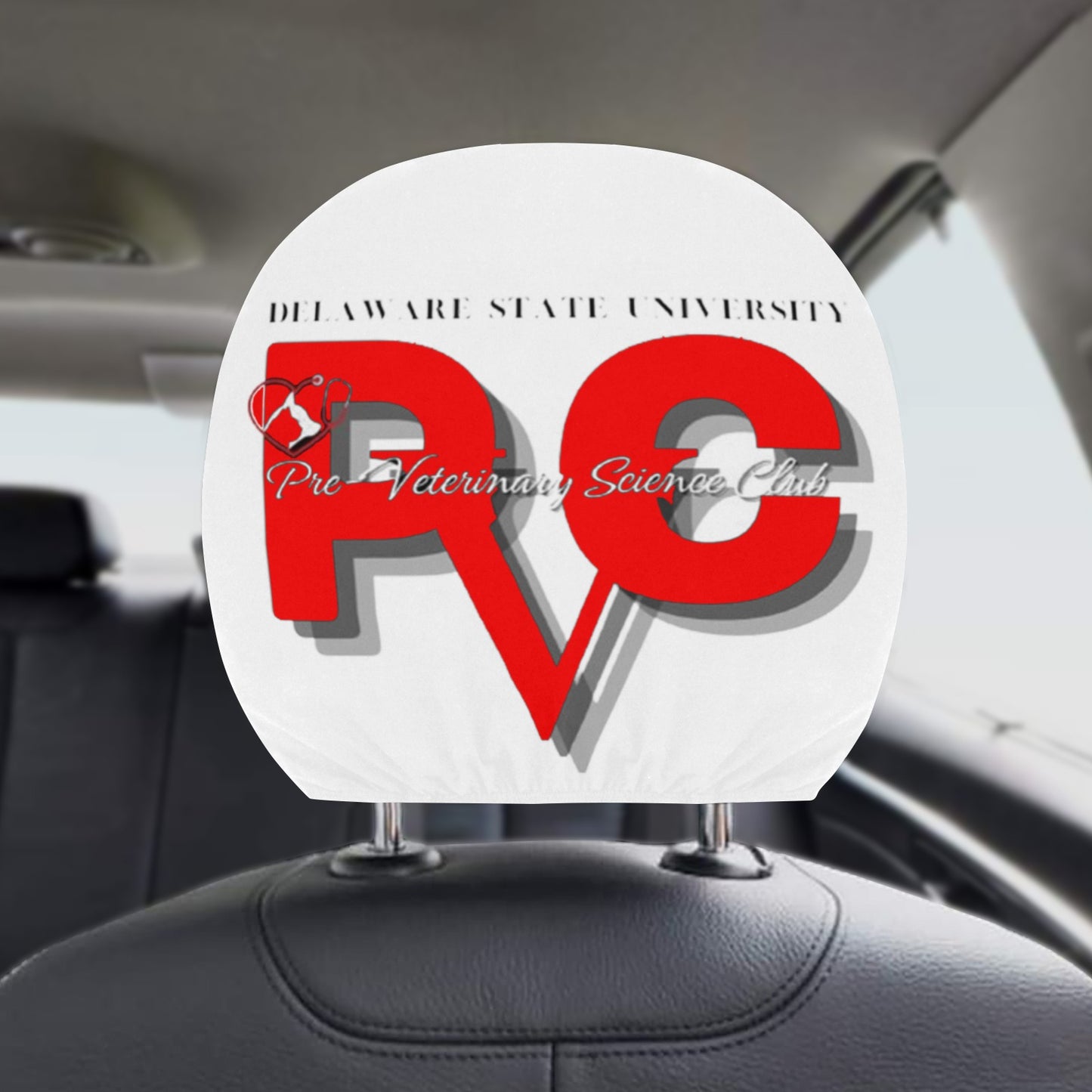 DSU PreVet Car Headrest Cover (2pcs)