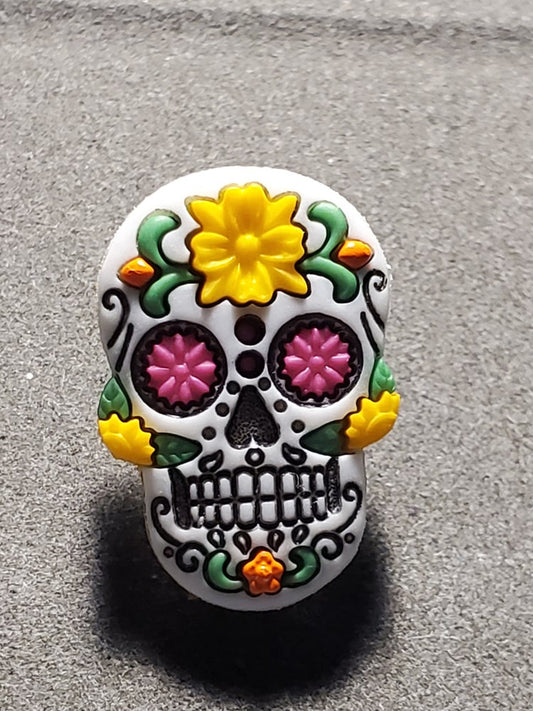 Cinco de Mayo Skulls Shoe Charms